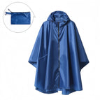 Zipper cloak style-blue