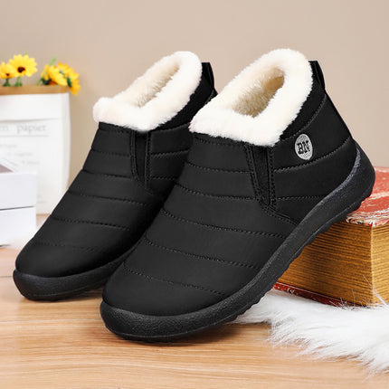 Cotton Shoes Winter 2026 New Foreign Trade Model Women's Fleece-Lined Warm Shoes for Parents Polyurethane Casual Cotton Boots Cross-Border Snow Boots