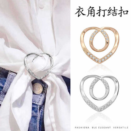 High-End Dress with Knotted Buttons, Coat Belt, Scarf Buckle, Shirt Hem, T-Shirt Waist-Cinching Tool