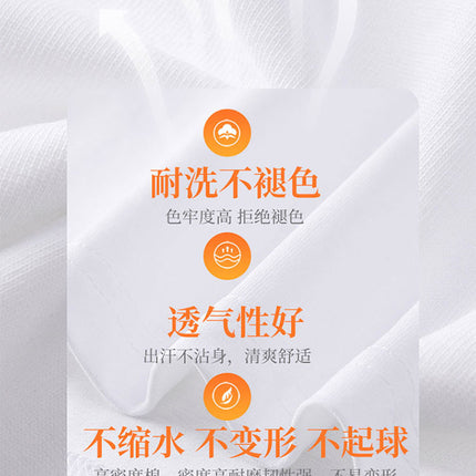 Cotton Catering Overalls Summer Waiter Round Neck T-Shirt Barbecue Hotel Milk Tea Hot Pot Shop Short Sleeve Printed logo