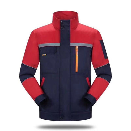 Spring, Autumn and Winter Seasons Long-sleeved Work Clothes suit Dirt-resistant Wear-resistant Work Clothes Factory Clothes Auto Repair Work Clothes Labor Insurance Clothes