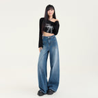 Vintage blue trousers / XS