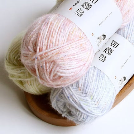 Ruyi bird spray wool yarn color point 50g cotton thread hand woven cotton thread scarf thread thick manual diy group thread wholesale