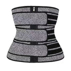 Gray [zipper three belts] / S