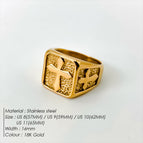 18k gold / Circumference 57mm-us8