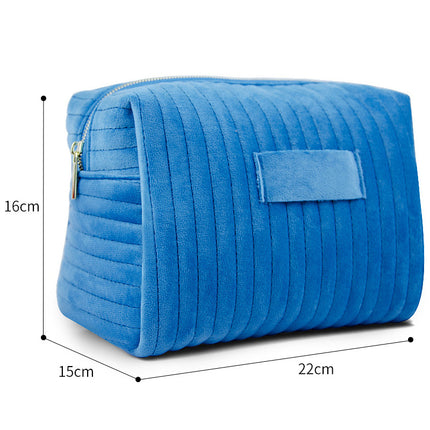 Amazon's Popular Cosmetic Bag, Velvet Velvet Large-Capacity Cosmetic Storage Bag, Travel Portable Bag, Can Be Customized
