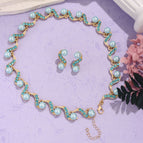 2 piece set lake blue