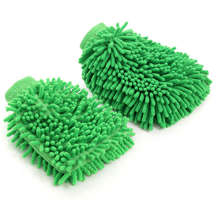 Car Chenille Gloves, Car Wiping Cloth, Car Washing Gloves, Chenille Dust Removal Gloves, Double-Sided Manufacturer Wholesale