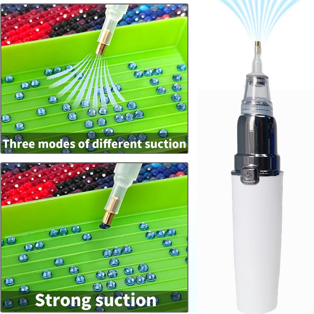 2025 Amazon new electric drill pen radio suction pen diamond painting tool DIY drill artifact