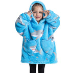 Blue Shark Winter Suit-Kid / One size fits all, length 60cm