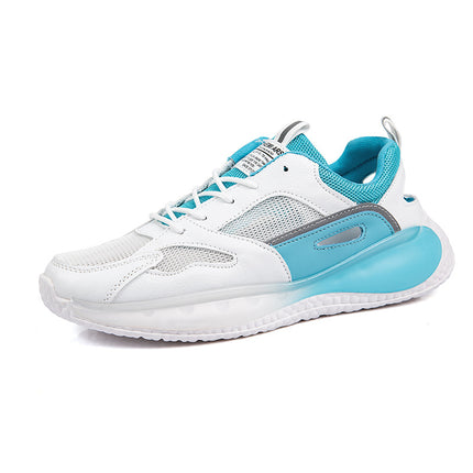 2024 New Summer Popular Men's Mesh Breathable Youth Thick-Soled Casual Sports Shoes Trendy Running Shoes for Men