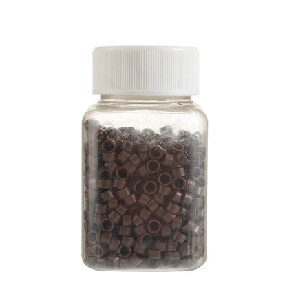 4.5x 2.7x 3.0 hair ring aluminum hair buckle aluminum wig ring hair buckle tool 1000 tablets a bottle