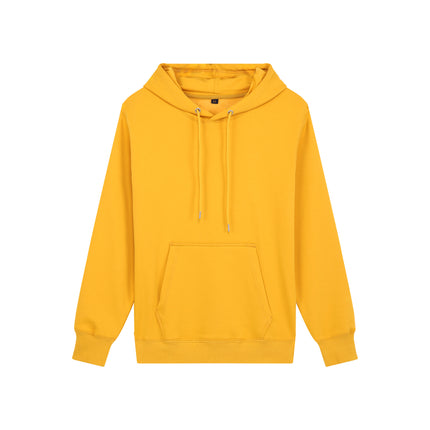 Heavyweight Ultra-Soft Fleece Hooded Long-Sleeve Fashion Sweatshirt Trendy Hoodie with Printed Text and Fleece Lining Men's Clothing Wholesale