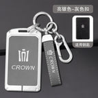 Silver + buckle Gray crown