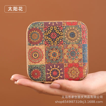 High-grade antique household manual sewing box sewing bag sewing bag sewing a generation of hair sewing box needle portable sewing box