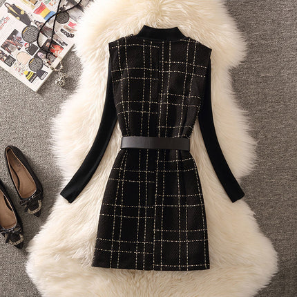Small Wind Fragrant Vest suit Women's 2025 New Slimming Professional Temperament Goddess Style Fashion Shorts Three or Two Piece Set