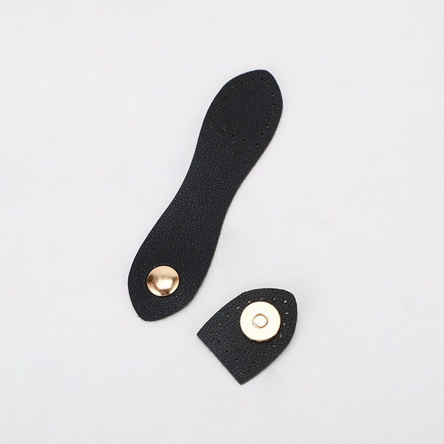 Magnetic buckle gourd-shaped buckle diy all-match simple stitching leather buckle luggage accessories in stock