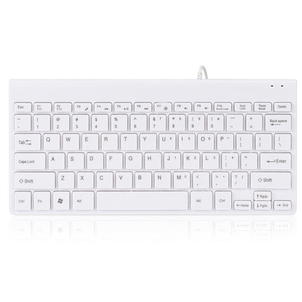 Chocolate Thin Keyboard USB Mini usb Wired Keypad Business Computer Office PC Wired Keyboard