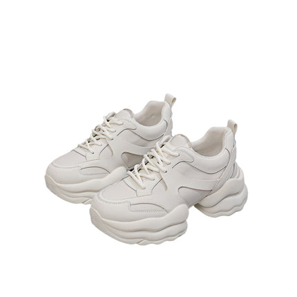 Zhao Si Lu's Same Style Internet Celebrity Dad Shoes for Women, 2025 New Versatile Casual Shoes, Women's Thick-Soled Breathable Casual Sports Shoes