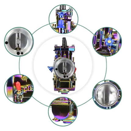 Motorcycle PWK Carburetor 21 24 26 28 32 34mm PWK Modified Racing ATV Carburetor Accessories