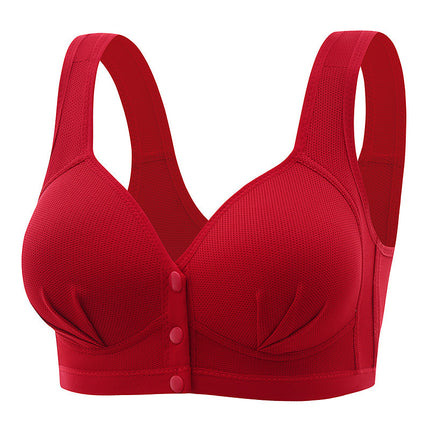 Export cross-border new rimless nursing mother beautiful back underwear thin comfortable breathable gathered adjustable underwear