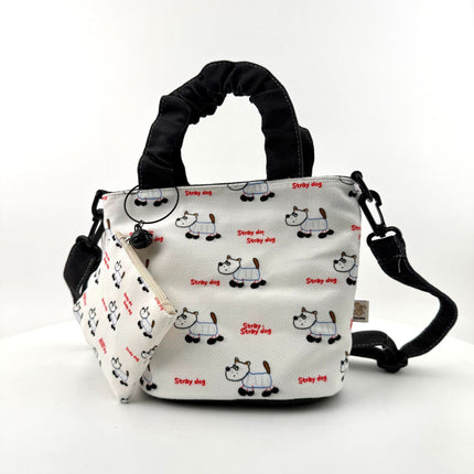 In-Stock New Small Cloth Bag Ins Cute Cartoon Women's Summer Cloth Bag Handbag Casual Tote Bag Upgrade