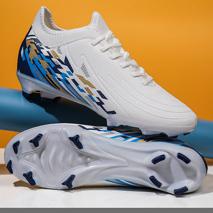 Cross-Border Export New Football Shoes Men's Broken Nails Ag Long Nails Grass Student Youth Training Shoes Professional Competition
