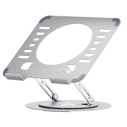 Laptop Stand 360-degree Rotating Adjustable Lifting Bracket Portable Storage Office Tablet Support