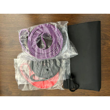 Customized Tpe Silicone Yoga Resistance Band Tension Band Elastic Rope Sports Fitness Yoga Training Red Equipment Elastic Band