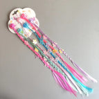 Macaroon Flower Sequins Small Grab Clip Six Pack