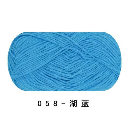 Ruyi Bird Four-Strand Combed Milk Cotton 40g DIY Handmade Crochet Doll Wholesale Wool Ball Ready Stock