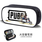 Waterproof, scratch-proof, non-fading, large-capacity three-layer pencil case / B44356