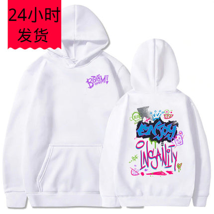 Boom Monkey Cartoon Graphic Hoodies Jinx Arcane Video Game