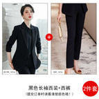 Black Long Sleeve Suit Pants / S