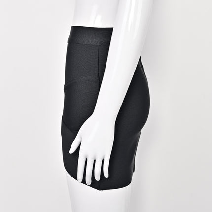 European and American Style Sexy Cross-Over Ultra-Short Skirt, High-Waisted Slit Bandage Bodycon Skirt, Nightclub Mini Skirt, Women's Clothing for Night Clubbing and Parties