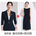 Black Suit dress / S