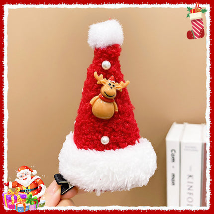 20024 Christmas Hair Ring Antler Hair Ring Bow Hairpin Elegant Cute Christmas Party Children Hair Accessories