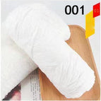 001 white*1*12s*normal*100% polyester