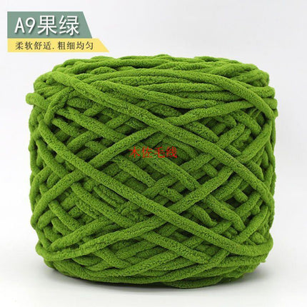 0.19kg Ice Strip Hook Shoe Line Single Strand Small Ice Strip Thick Wool Ball Slippers Scarf Cushion Wholesale Factory Direct Sale