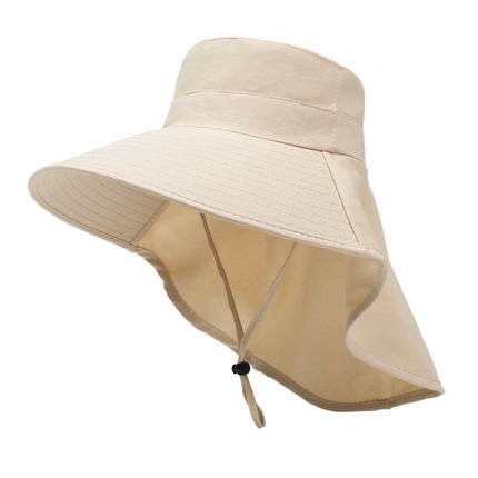 Multi-Directional Sun Hat, Breathable Face Mask, Neck Protection, Integrated Sun Hat, Anti-Uv Outdoor Sun Hat for Women, Summer