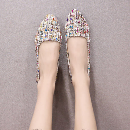 Foreign trade women's shoes, big yards single shoes 35-42
