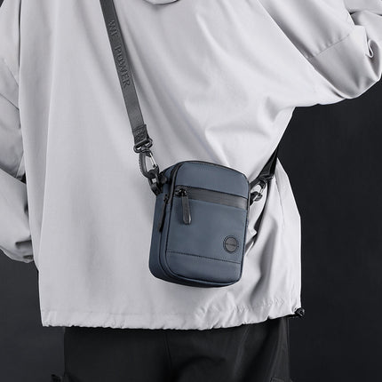 WEPOWER new men's messenger bag small bag male mini single shoulder bag mobile phone multi-function pocket bag