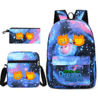 Starry sky blue figure 3 / Three piece set