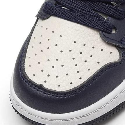 Children's High-top sneaker 2024 Autumn and Winter New Girls' fleece-lined Two-cotton Shoes North Carolina Blue Boys' Non-slip Sneakers