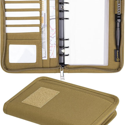 Cross-border TActicAl StAtionery Supplies Outdoor TActicAl PortAble NotepAd Loose-leAf DetAchAble A6 Notebook Protective Cover