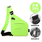 Left Shoulder-Fluorine Green