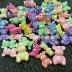 Large bear 32.6*21.6*15.5 about 89 pieces/catties / Mixed color AB color