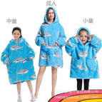 Blue shark cold suit / Adult