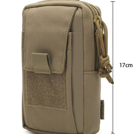 Amazon Multifunctional Molle Mobile Phone Bag Toolkit Tactical Outdoor Mobile Phone Bag Backpack Accessories Bag Miscellaneous Bag