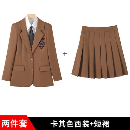 Autumn Clothes Kindergarten Teachers Garden Clothes Work Clothes College Style Fashion Temperament Uniform Kindergarten Teachers Business Clothes Suit suit